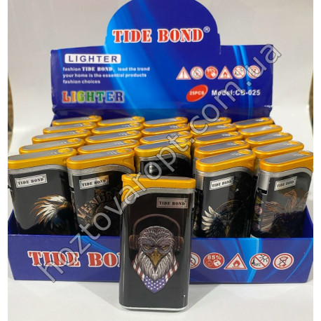 Зажигалка турба TIDE BOND (50 шт. в уп.)